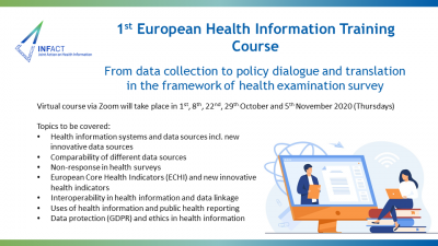 The 1st European School on Health Information –